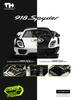 Тренди Хобі TH 1:64 Porsche 911 918 GT3 R 2026 12 годин Батерста Special Livery Absolute Racing Модель автомобіля зі сплаву, лита під тиском