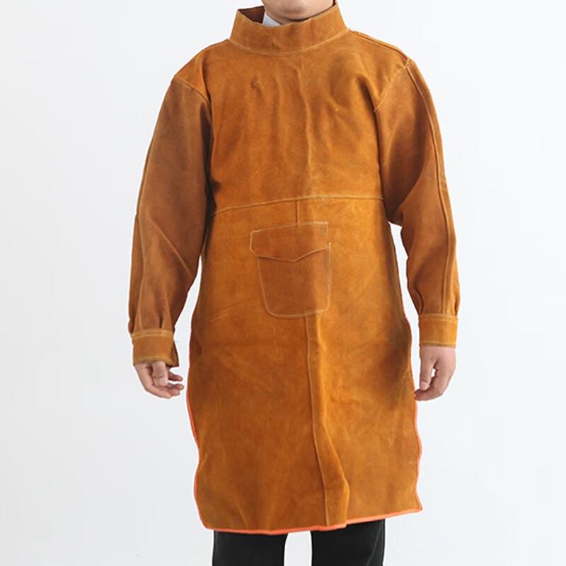 Manluo Leather Flame Retardant Welding Apron XL