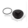 Pool Strainer Drain Plug with OGasket | Construction, Leakresistant, Threaded