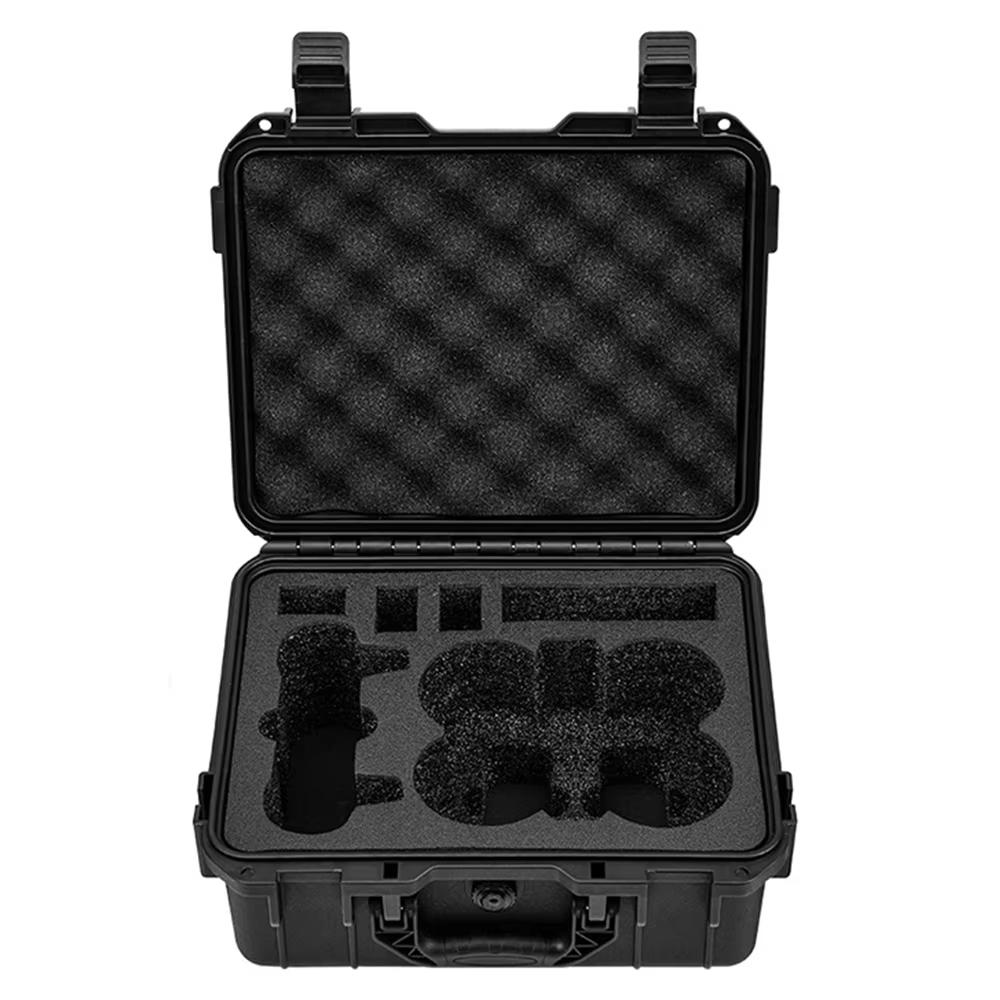 

Storage Bag Carrying Case For DJI Neo Hard Case Waterproof Safety Box Portable Travel Suitcase For DJI NEO Drone Accessories чорний