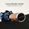Golf Big Umbrella for Men Business Automatic Long Umbrella Windproof Strong Large Wooden Handle Rain Umbrellas