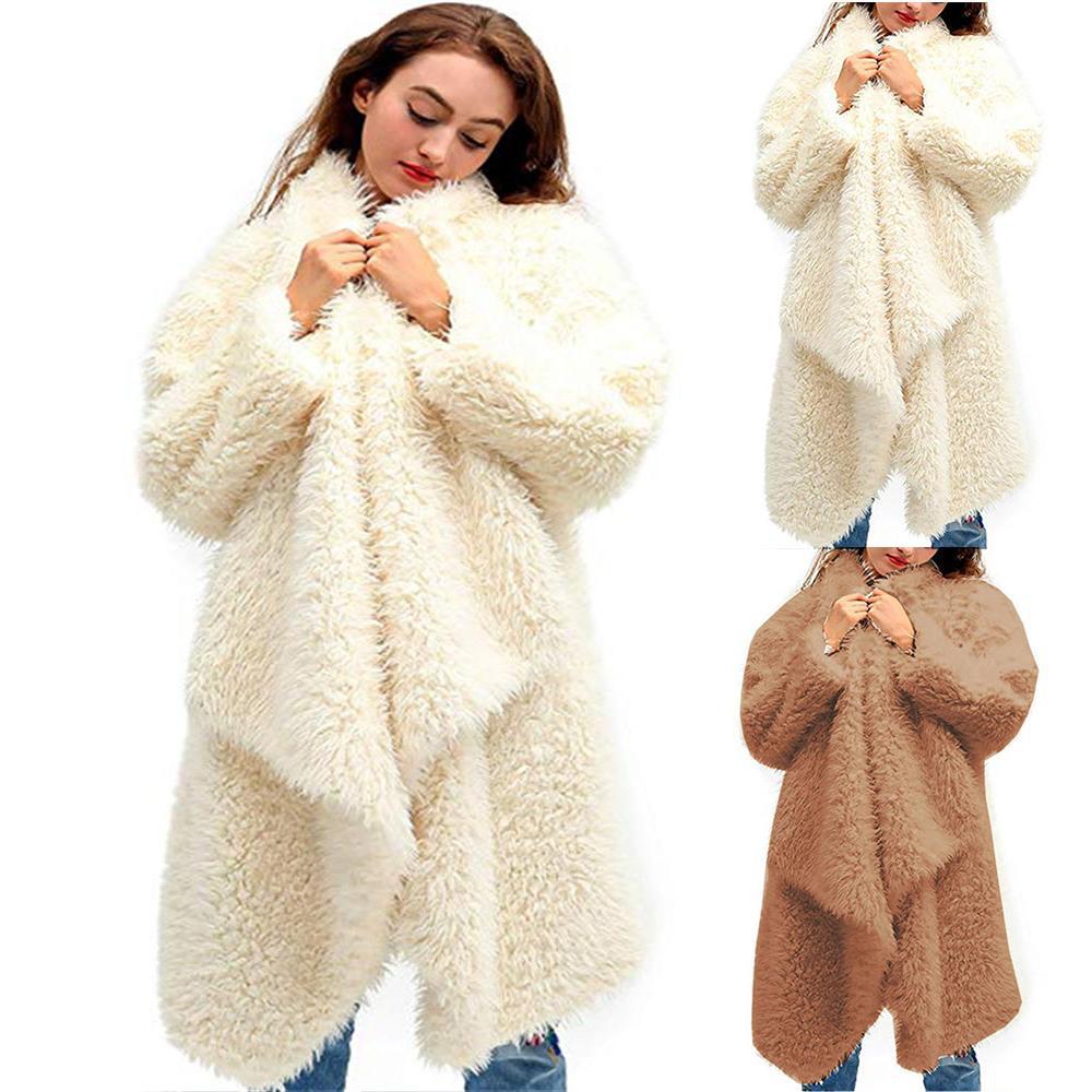 Double-sided Plush Cardigan Jacket 