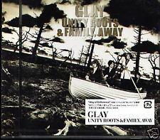 

CD GLAY - UNITY ROOTS & FAMILY AWAY PCCU00015 Mustard 2002 Japan Japanese Pop/Rock Used