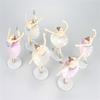 Pack/3pcs Magical Ballerinas Cake Decoration Ballerinas Theme Birthday Party Supplies Dancing Ballerinas Girl Figurine