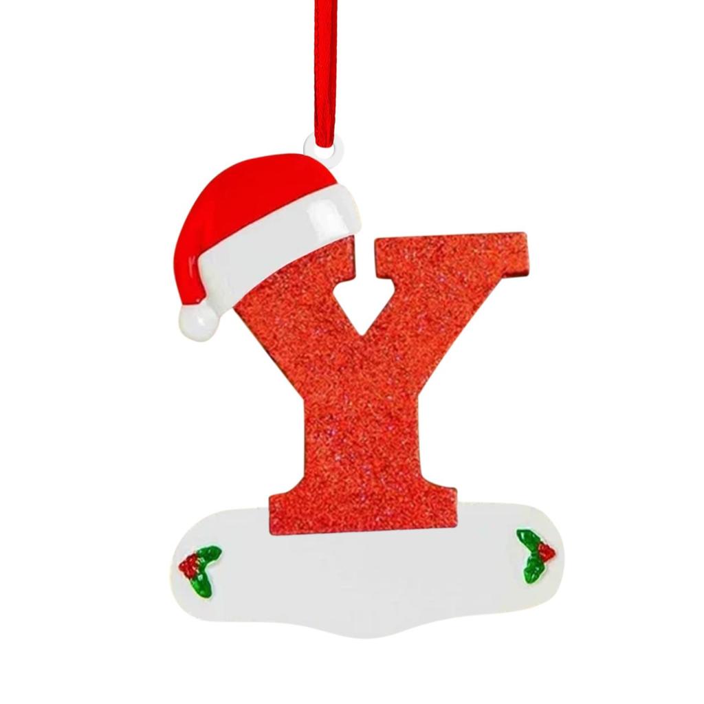 Merry Christmas Decoration Pendant English Alphabet Cristmas Tree Ornaments for Home Decor  Navidad New Year 2026 Gift Accessory