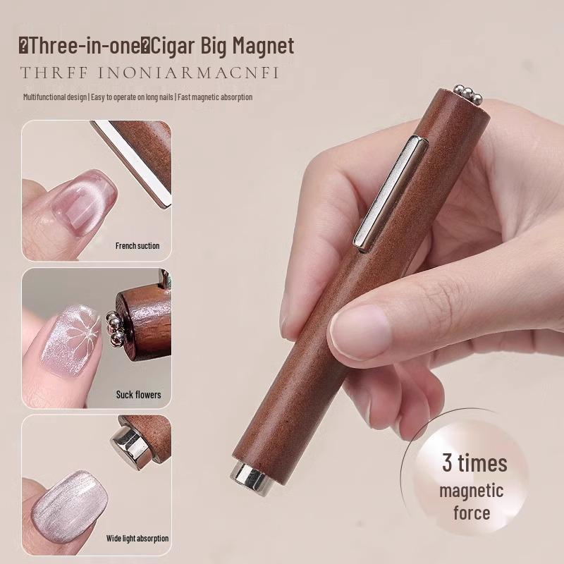 

Extra Thick Magnetic Cat Eye Nail Tool - XL Cylindrical Magnet