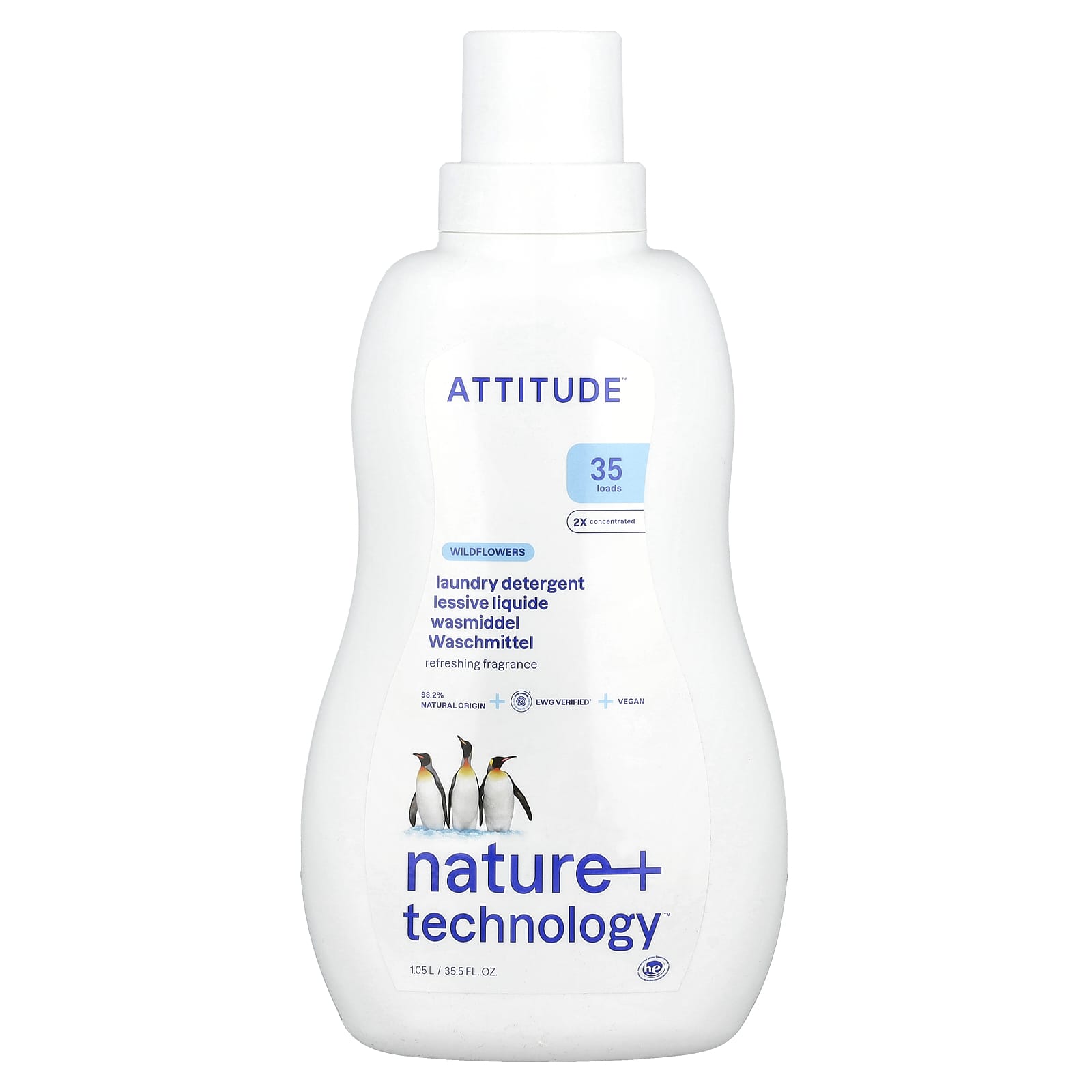 

Laundry Detergent, Wildflower, 1.05L(35.5Fl Oz)