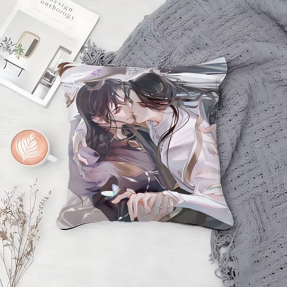 G-Grandmaster of Demonic Cultivation-MT Pillow Case Printing Pillowcase Living Room Sofa Cushion Cover Bedroom Room Decor