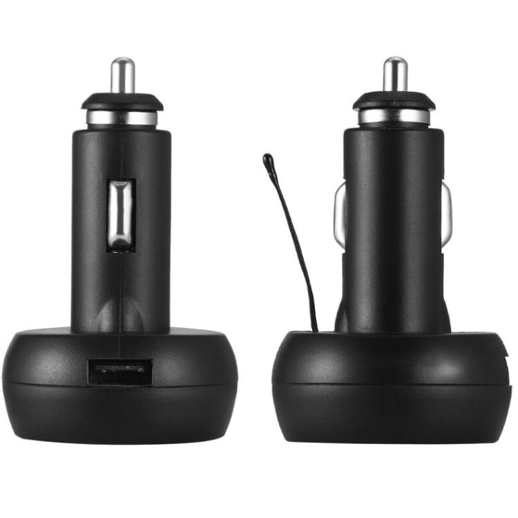 Cargador USB 3 en 1 para coche, encendedor de cigarrillos para coche con pantalla de detección de voltaje, mesa de monitoreo multifunción