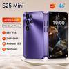 S25 Mini Dual-SIM 4-Zoll Android-Smartphone mit 4+64GB Speicher