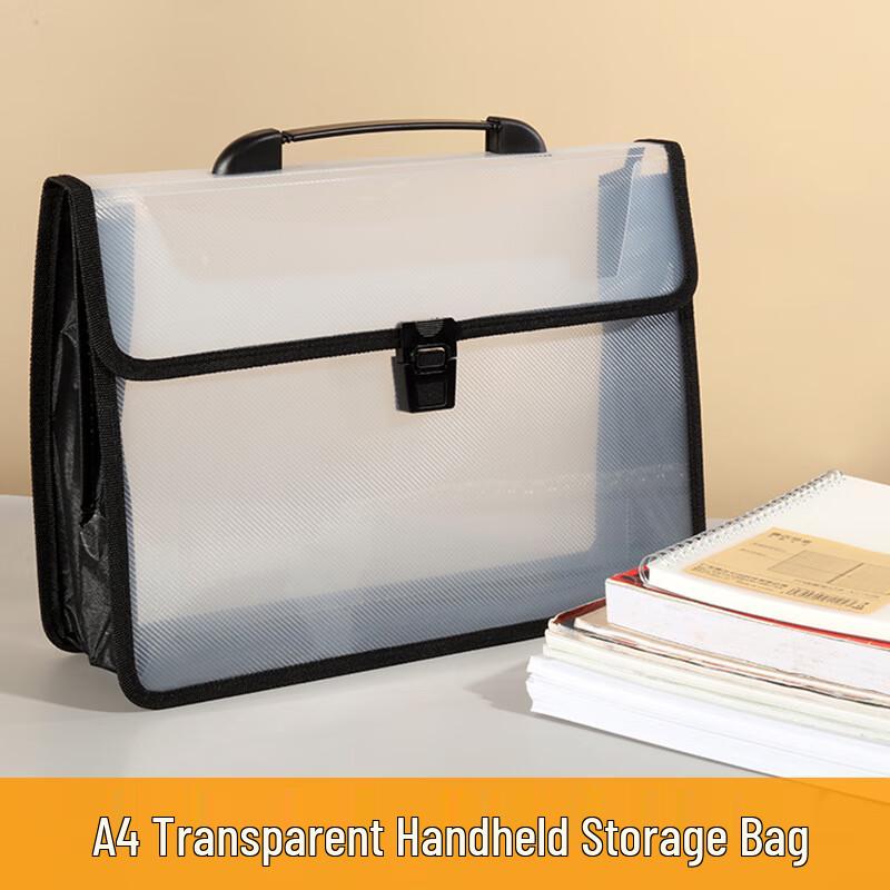 Przezroczysty organizer na dokumenty A4