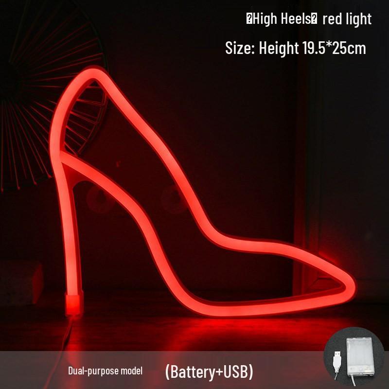 Trendy LED Neon Night Light Sign for Wall Décor