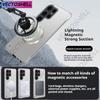 Thin Frameless Ultra Thin Magnetic Phone Case for Samsung Galaxy S26 Ultra S25 S24 S23 S22 Plus PC Hard Protective Cooling Cover