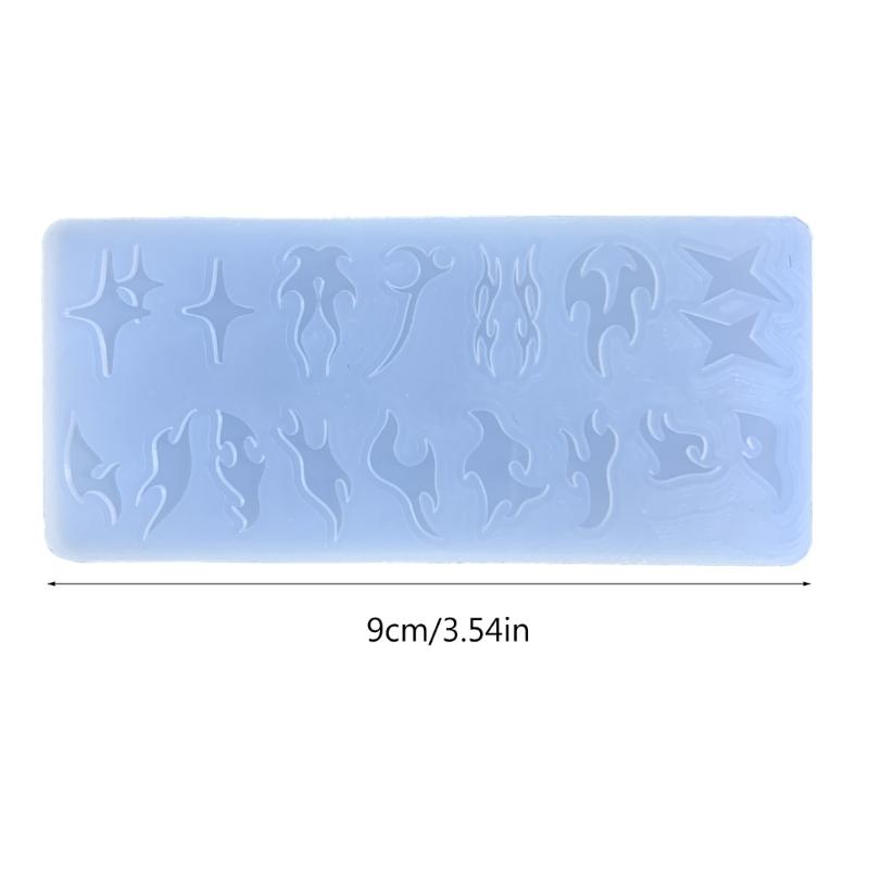 Parts Quicksand Silicone Mold Resin Shaking Cup Mold for Pendant Jewelry Keychain Decoration Making  Crafts