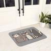 1PC Cute mat fox pattern Door Mats Kitchen Rugs Non-Slip Pop design Bathroom Rugs Bath Mat Carpet for Home Sink Laundry Decor