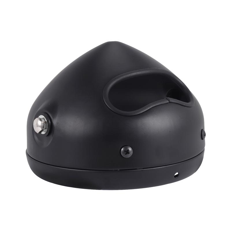 5-3/4 Inch 5.75 Inch Motorcycle Headlights Housing Bucket For Motorcycle Accessories Black-A87Q