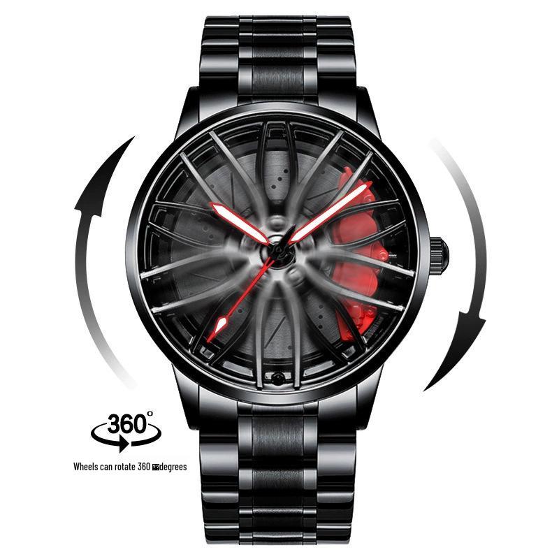 SVJ Men's Quartz Watches - Forged Hollow Design, Hot Selling Hydraulic Model.