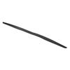 Rear Trunk Spoiler 113.5x7cm Rubber Black Universal Exterior Trim for Automobile