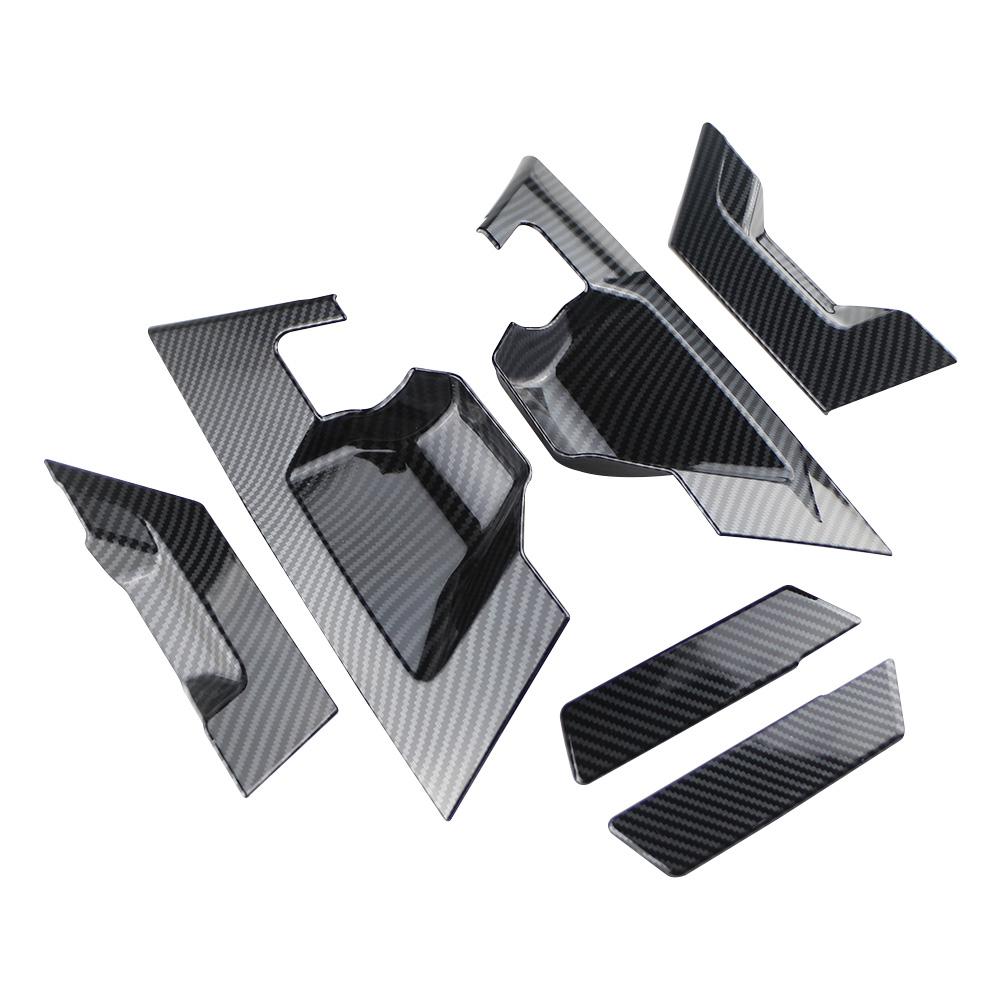 

Накладка-чаша ручки задней двери автомобиля для Toyota CHR C-HR 2017 - 2025, декоративная наклейка на ручку задней двери, накладка, аксессуары для стайлинга чёрный