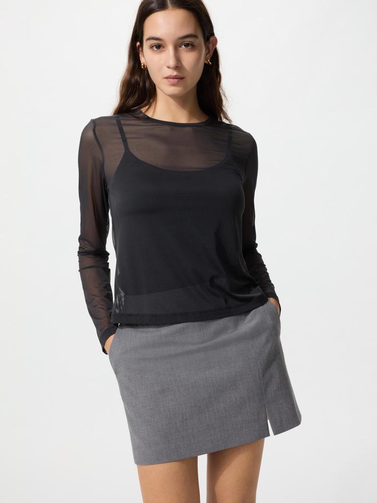 Uniqlo Japan Slit Skirt