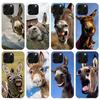 Funny Donkey Phone Case For iPhone 17 Air 16 15 Pro Max 14 Plus 13 Mini 12 11 Cover 7 8 SE Silicone Shell Print Fundas 17 Air 16