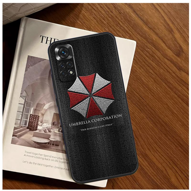 Umbrella Corporation Case For Xiaomi Redmi Note 13 11 10 9 8 12 Pro Plus 12S 11S 10S 9S 10A 9C 10C 12C 13C Funda