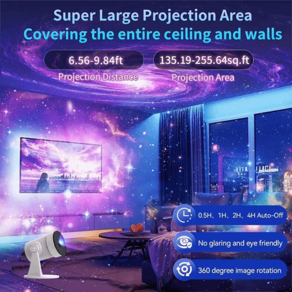 Galaxy Projector Star Projector 360° Rotate Night Light Galaxy Projector  Creating Ambiance