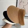 2026 Summer New Women'S Hat | Large Brim, Foldable, Paper Straw, Lightweight, Casual Vacation Style