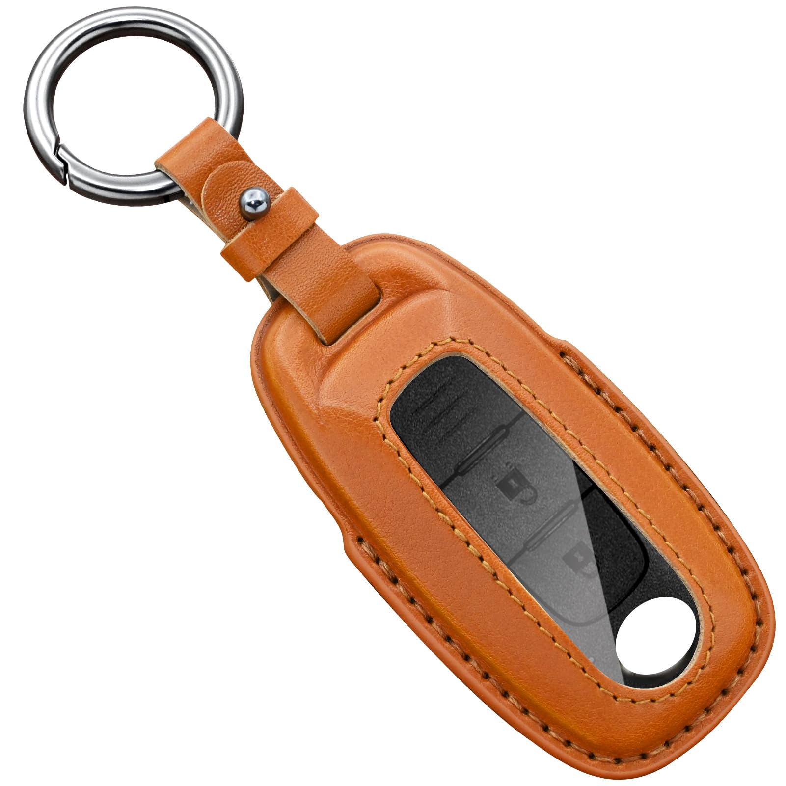 [Ysemco] Smart Key Case Compatible with Nissan New Serena C28 коричневый