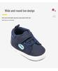 Stylish Lace-Up Baby Walking Shoes (0-1 Year) - Spring/Autumn, Non-Slip Canvas, Soft Cloth Sole, Wear-Resistant Toddler Shoes.