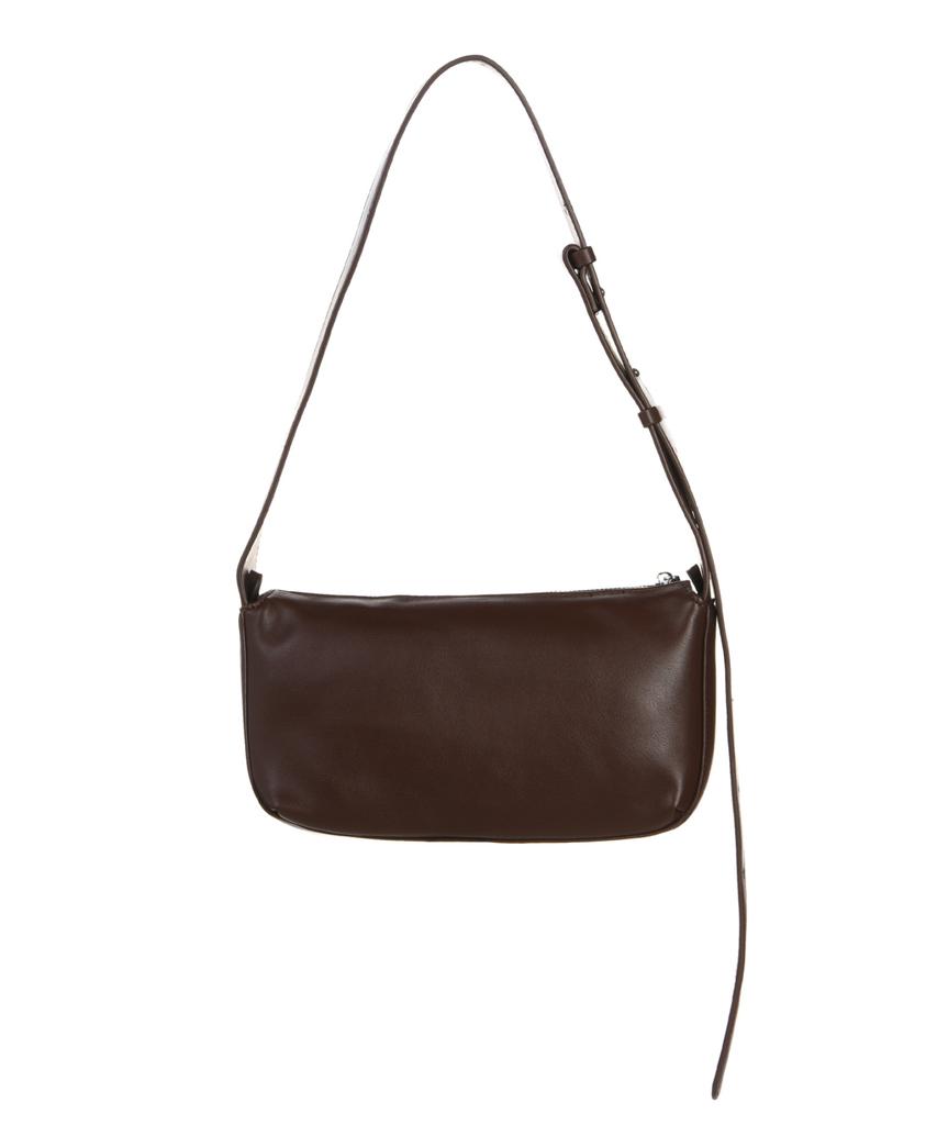 Nick&Nicole Crystal Pound Leather Bag_Brown