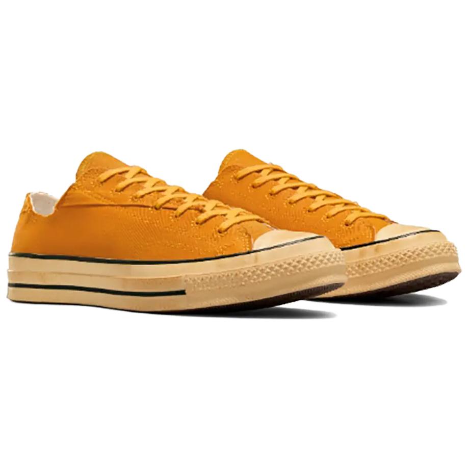 Converse Chuck 70 Upcycle Comfortable Versatile Low Top Canvas Shoes Unisex sneaker Yellow A07533F
