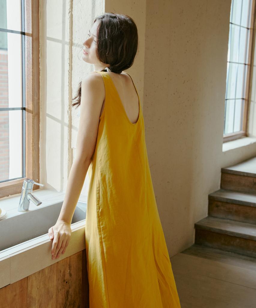 Ondeumismieo Zulu Dress - Yellow