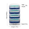 Men's Three-Layer Manual Razor with Cross-border Blades