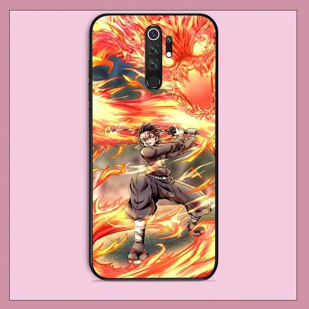 Lovely Demon Slayer Phone Case For Redmi Note 4 X 5 A 6 7 8 T 9 9S 10 11 11S 11Epro Poco M3 Pro