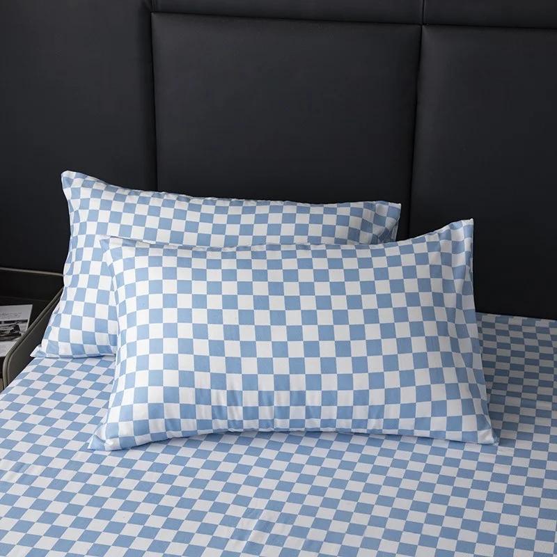 2 Pieces Set 48x74cm Breathable Pillowcase Polyester Envelope Pillow Cover for Summer Sleeping Funda Almohada Funda De Almohada