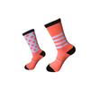 Lishi Asymmetrical Patterned Cycling Socks