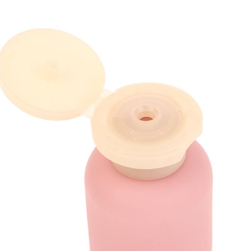 1/3/4Pcs Empty 100Ml Squeeze Bottles With Flip Cap Refillable Plastic Travel Refillable For Lotion Shampoo Conditioner