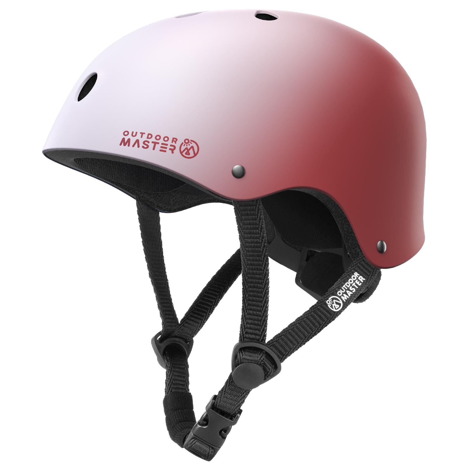 Outdoor Master Kids Skateboard Helmet Multi-Sport Safety Helmet for Cycling Biking Skating S
