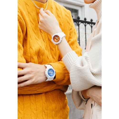 Casio G-Shock PRECIOUS HEART SELECTION GA-2100WS-7AJF Men's White Watch