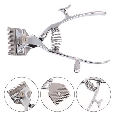 Ruční nízkohlučný zastřihovač vlasů Vintage Barber ruční zastřihovač Přenosný zastřihovač vlasů