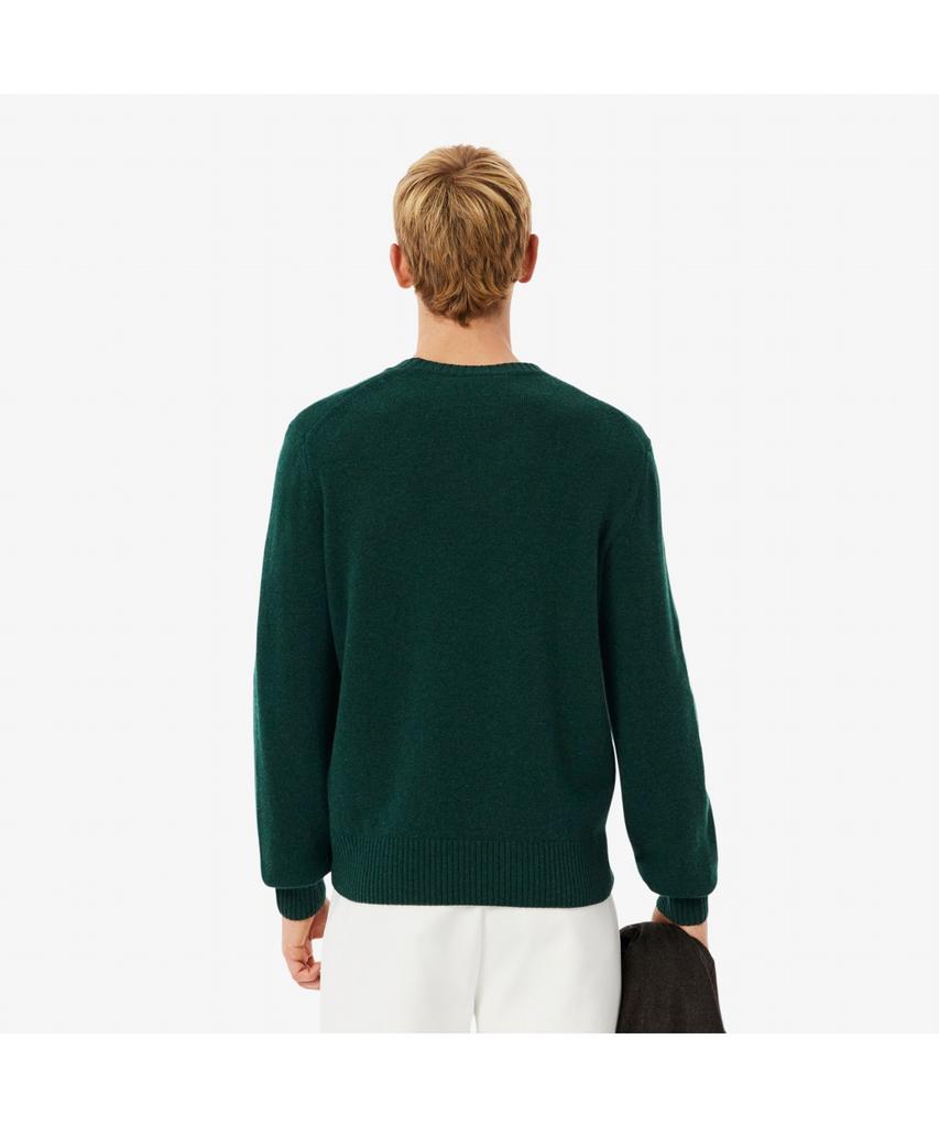 LACOSTE Men'S Wool Crew Neck Sweater Ah2916-55N Yzp