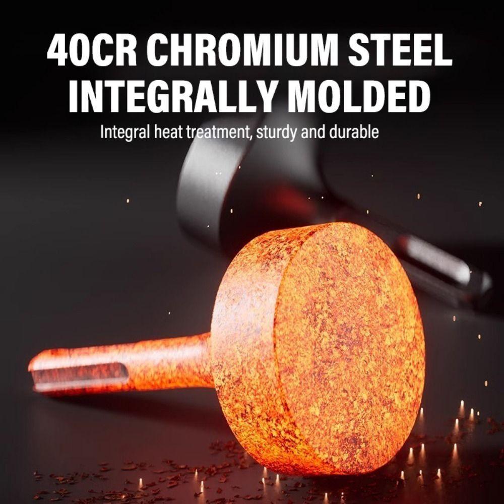 High Hardness Hexagonal Handle Drill Bit Heavy Duty Pile Driving Hammer Head  Farm Fences