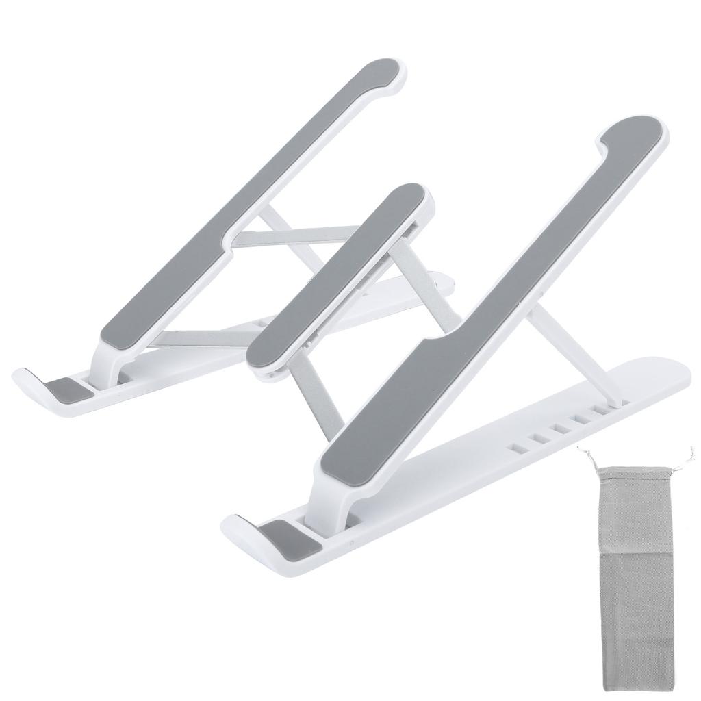 Notebook Stand MultiPosition Foldable Bracket 1117in Laptop Cooling Support Base Lift Riser(White )