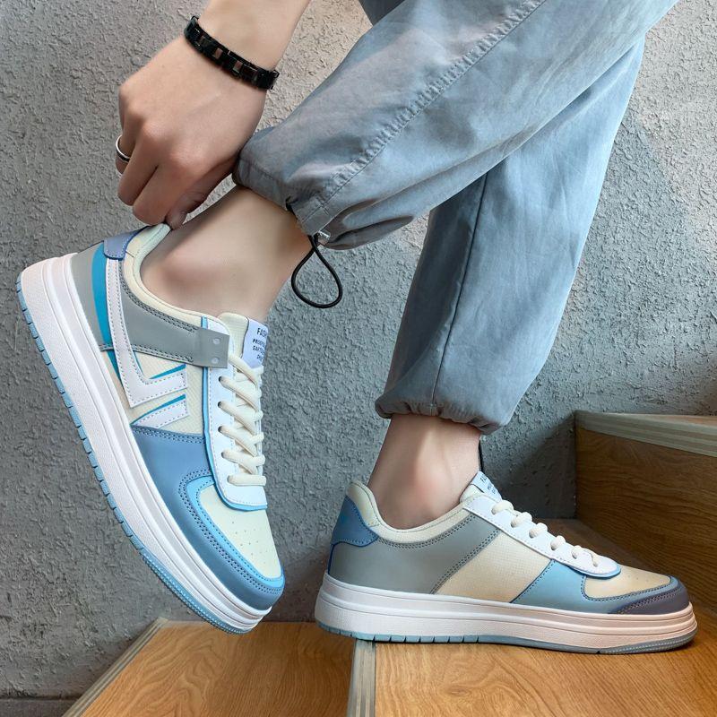 Scarpe da Uomo Taglia Extra Large 45464748 Scarpe da Ginnastica Autunno e Inverno Scarpe Sportive Cento Antiscivolo Traspiranti Scarpe Bianche Scarpe da Corsa per Studenti