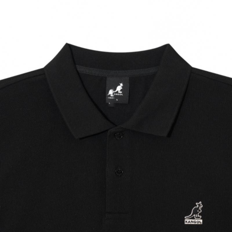 Kangol Essential Pique Shirt Black 1727