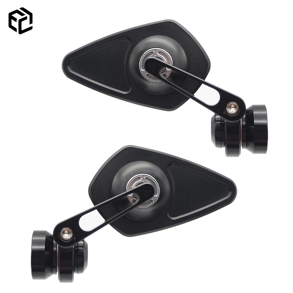 

For BMW R NineT Scrambler Urban R N9T S1000R S1000RR F900R F800R Motorcycle Black CNC Aluminium Handlebar Bar End Side Mirrors чёрный