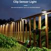 Upgraded Intelligent Sensing Solar Clip Lamp Outdoor Courtyard Lamp Garden Lighting Solar Wall Lamp