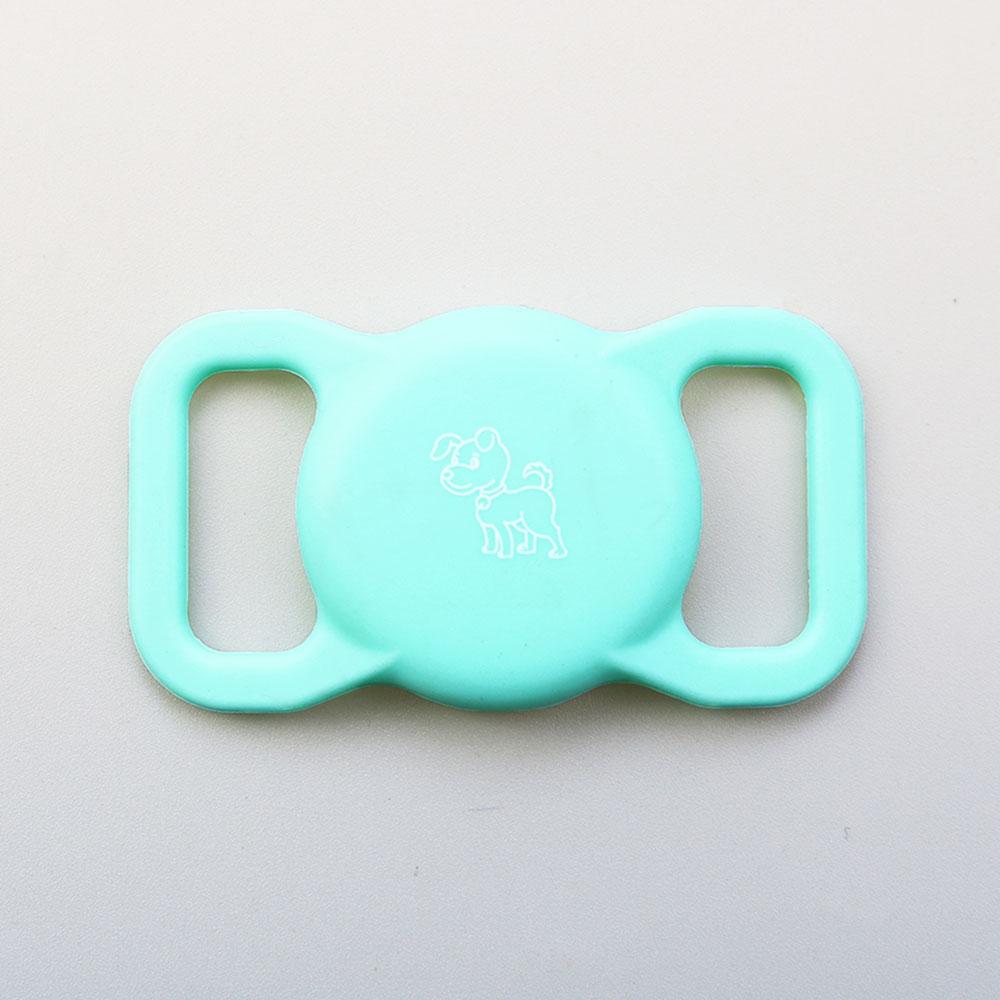 Silicone World Pet Silicone Protective Case GPS Finder Dog Cat Collar Loop For Apple Airtags For Apple Locator Tracker Anti-lost