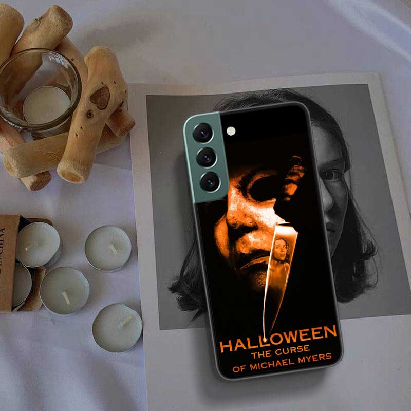 Halloween The Curse Of Michael Myers Horror Movie Phone Case For Galaxy A55 A35 A25 A15 A03S A04S A05S Samsung A20E A30 A40 A50